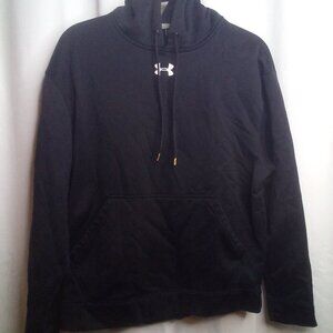 Under Armour Hoodie Women S Long Sleeve Hood Pocket Black